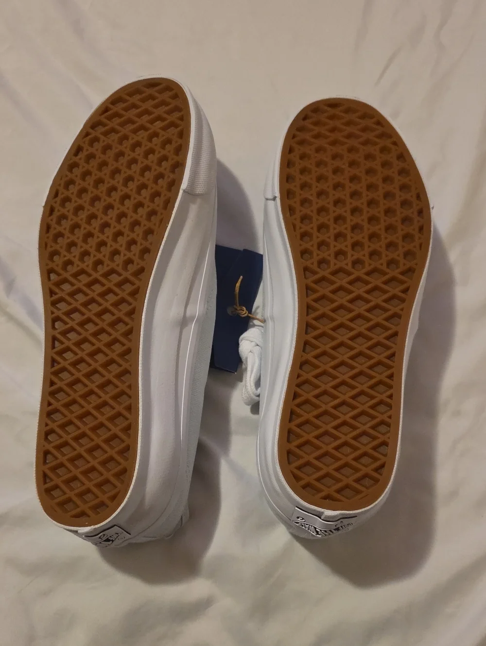 Vans Light Blue Canvas Low-Top Sneakers